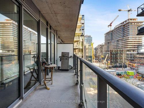 505-650 King St W, Toronto, ON - Outdoor With Balcony