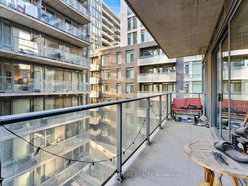 505-650 King St W, Toronto, ON - Outdoor With Balcony With Exterior