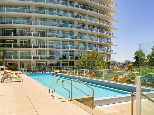 103-66 Songhees Rd, Victoria, BC - Outdoor With In Ground Pool With Balcony