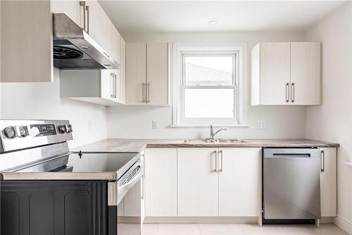 225 Stewartdale Avenue, Hamilton, ON - Indoor Photo Showing Kitchen With Double Sink