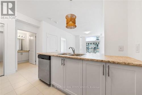 229 - 460 Dundas Street E, Hamilton, ON - Indoor Photo Showing Kitchen With Double Sink
