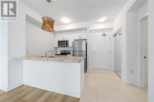 229 - 460 Dundas Street E, Hamilton, ON - Indoor Photo Showing Kitchen With Stainless Steel Kitchen