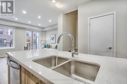 1357 Kobzar Drive, Oakville, ON - Indoor Photo Showing Kitchen With Double Sink