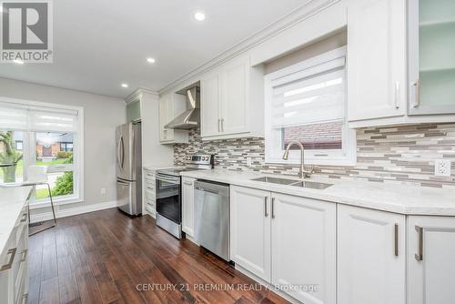 49 Merrian Road, Toronto, ON - Indoor Photo Showing Kitchen With Double Sink With Upgraded Kitchen