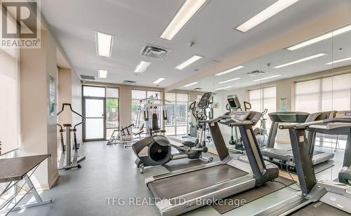1004 - 220 Forum Drive, Mississauga, ON - Indoor Photo Showing Gym Room