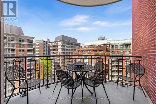 905 - 48 St Clair Avenue W, Toronto, ON - Outdoor With Balcony With Exterior