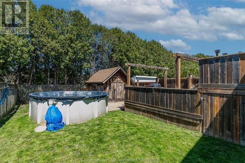 111 Bristol Drive, Chatham, ON - Outdoor With Above Ground Pool
