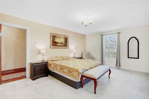 Master Bedroom - 1580 Mineral Springs Road, Ancaster, ON - Indoor Photo Showing Bedroom