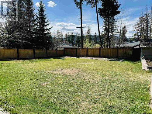 1085 N 12Th Avenue, Williams Lake, BC - Outdoor With Backyard