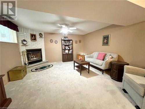 624 Lakeshore Drive Unit# 27, North Bay, ON - Indoor With Fireplace