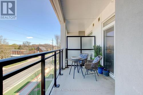 402 - 340 Plains Road E, Burlington, ON - Outdoor With Balcony With Exterior