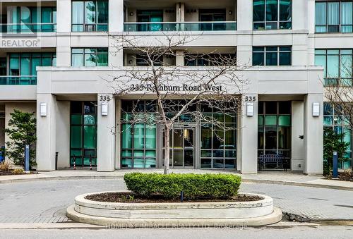 1002 - 335 Rathburn Road W, Mississauga, ON - Outdoor With Balcony With Facade