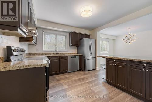 28 Storey Drive, Halton Hills, ON - Indoor Photo Showing Kitchen With Double Sink