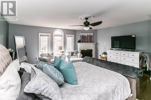 6419 Hampden Woods Road, Mississauga, ON - Indoor Photo Showing Bedroom With Fireplace