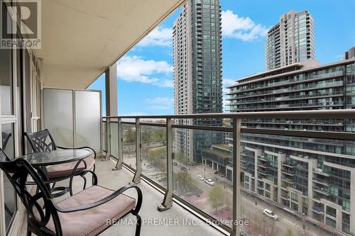 1616 - 35 Bastion Street, Toronto, ON - Outdoor With Balcony With Facade