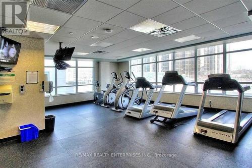 1712 - 4968 Yonge Street, Toronto, ON - Indoor Photo Showing Gym Room