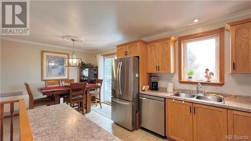 260 Acadie, Beresford, NB - Indoor Photo Showing Kitchen With Double Sink