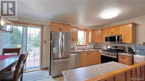 260 Acadie, Beresford, NB - Indoor Photo Showing Kitchen With Double Sink