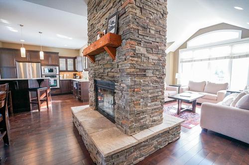 13 - 640 Upper Lakeview Road, Invermere, BC - Indoor Photo Showing Living Room With Fireplace