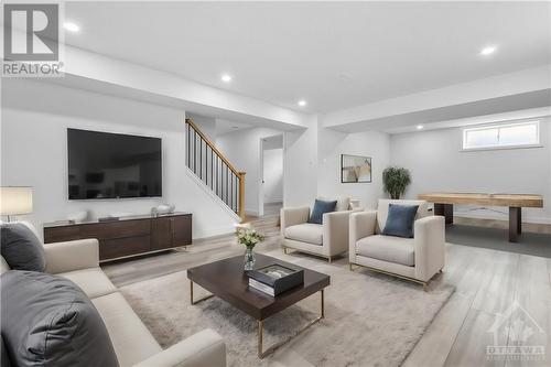 This home has not been built yet. Images provided are to showcase builder finishes - 1971 Hawker Private, Ottawa, ON - Indoor Photo Showing Living Room