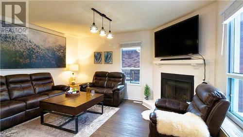 249 Edenwood Crescent, Orangeville, ON - Indoor Photo Showing Living Room With Fireplace