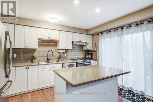 36 Delaney Crescent, Barrie, ON - Indoor Photo Showing Kitchen With Double Sink