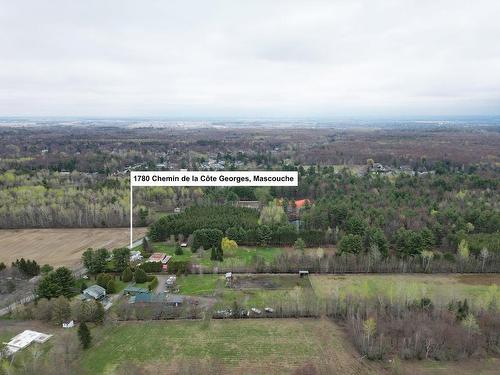 Aerial photo - 1780 Ch. De La Côte-Georges, Mascouche, QC - Outdoor With View