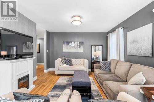 30 Oak Ridge Boulevard, Belleville, ON - Indoor Photo Showing Living Room With Fireplace