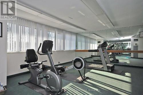 1002 - 1300 Mississauga Valley Boulevard, Mississauga, ON - Indoor Photo Showing Gym Room