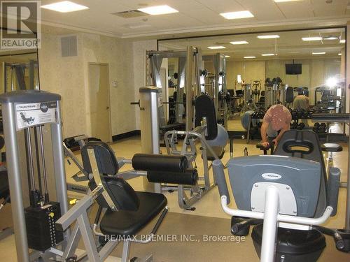 1512 - 1070 Sheppard Avenue W, Toronto, ON - Indoor Photo Showing Gym Room