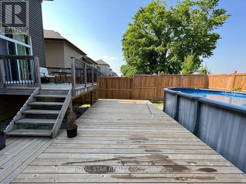 1024 Alberni Road, Woodstock, ON - Outdoor With Above Ground Pool