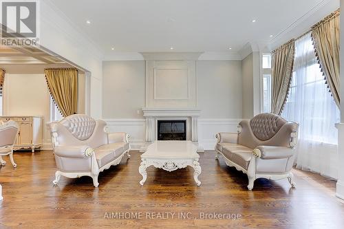 27B Scott Drive, Richmond Hill, ON - Indoor Photo Showing Living Room With Fireplace