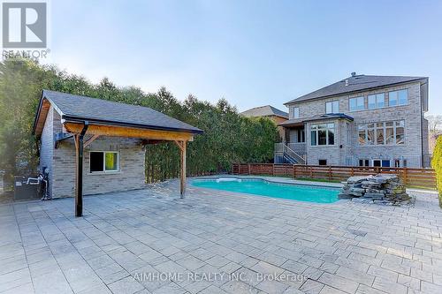 27B Scott Drive, Richmond Hill, ON - Outdoor With In Ground Pool