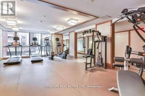 1412 - 830 Lawrence Avenue W, Toronto, ON - Indoor Photo Showing Gym Room