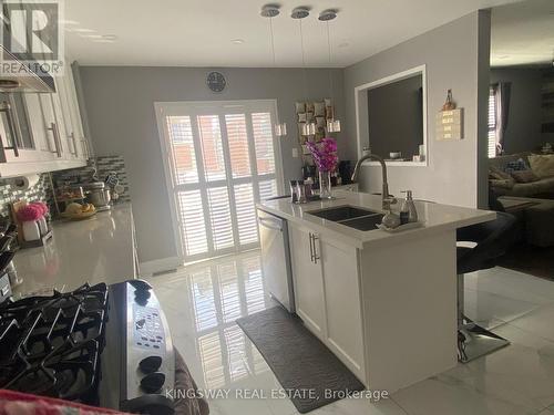 83 Queen Mary Drive, Brampton, ON - Indoor Photo Showing Kitchen With Double Sink