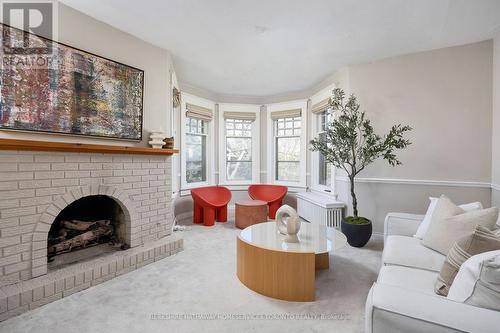 99 Alexandra Boulevard, Toronto, ON - Indoor Photo Showing Living Room With Fireplace