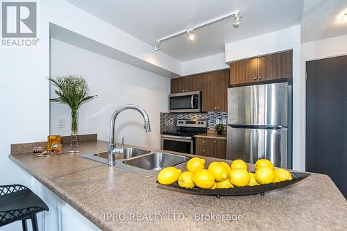 604 - 8 Trent Avenue, Toronto, ON - Indoor Photo Showing Kitchen With Double Sink