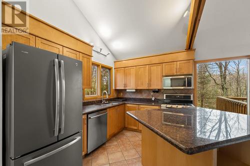 215 Landslide Rd, Sault Ste. Marie, ON - Indoor Photo Showing Kitchen With Double Sink