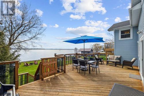 339 Carnegie Beach Road, Scugog, ON - Outdoor With Body Of Water With Deck Patio Veranda With Exterior