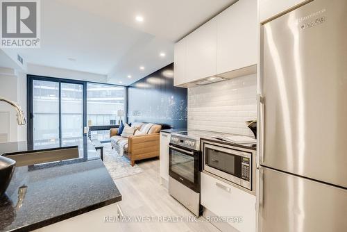 202 - 57 St Joseph Street, Toronto, ON - Indoor Photo Showing Kitchen With Stainless Steel Kitchen