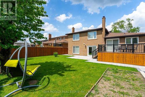 3556 Silverplains Drive, Mississauga, ON - Outdoor With Deck Patio Veranda With Backyard