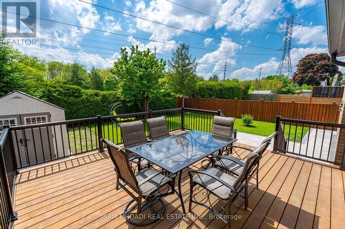 3556 Silverplains Drive, Mississauga, ON - Outdoor With Deck Patio Veranda