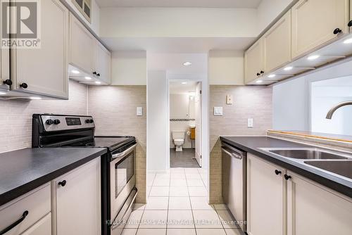 442 - 24 Southport Street, Toronto, ON - Indoor Photo Showing Kitchen With Double Sink