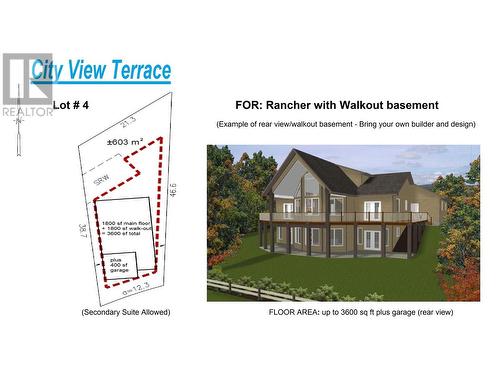 1050 Mt. Revelstoke Place Lot# 4, Vernon, BC 