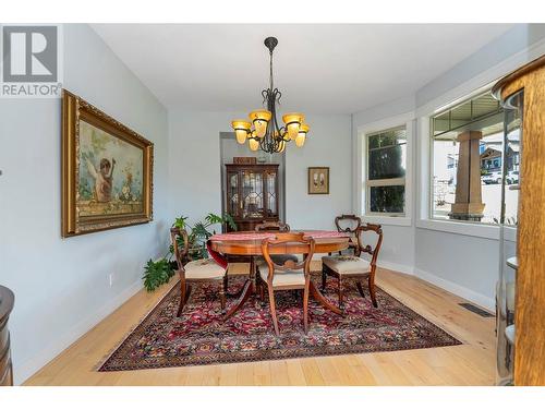 1437 Copper Mountain Court, Vernon, BC - Indoor Photo Showing Dining Room