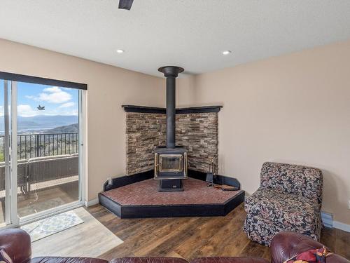 13308 Hwy 3 Highway, Osoyoos, BC - Indoor With Fireplace