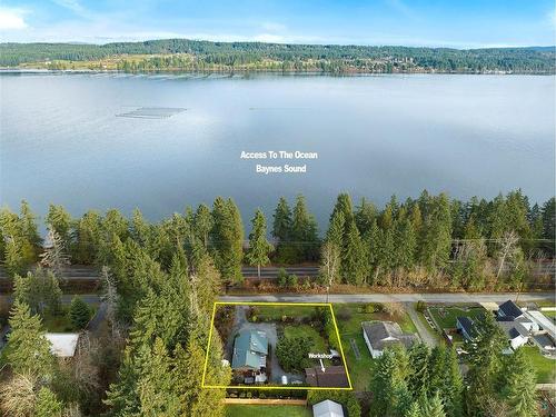 6537 Walker Frontage Rd, Fanny Bay, BC - Outdoor With Body Of Water With View