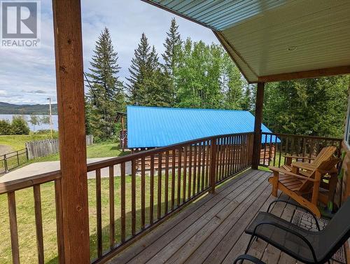 3513 Red Creek Road, Canim Lake, BC - Outdoor With Deck Patio Veranda With Exterior