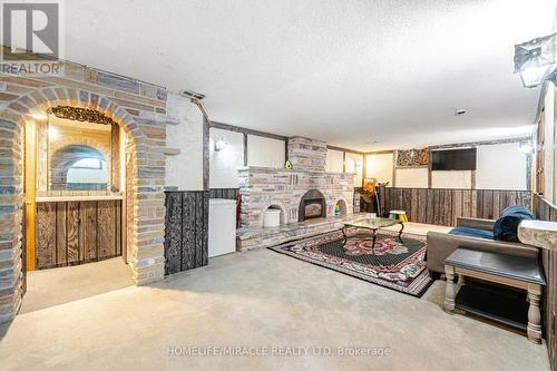 186 Wakefield Road, Milton, ON - Indoor Photo Showing Other Room With Fireplace