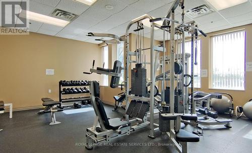 1008 - 4889 Kimbermount Avenue, Mississauga, ON - Indoor Photo Showing Gym Room